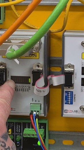 Nullpunkt am ENV Modul der CSMIO. www.cnc-steuerung.com