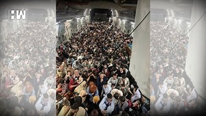 Distinct Image Shows 640 Afghans Packed In One US Military Plane To Flee Taliban Rule - HW News English