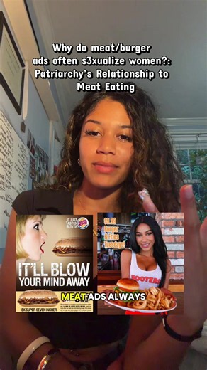 Why do we normalize s3xualizing women in meat ads? Today, in 3 minutes, I break down in a part 2 (since the first video I made on this topic preformed quite well), Carol J Adam’s S3xual politics of meat, in which she compares the way in which women are portrayed and treated in society as similar to the objectification of animals on the meat market. I explore anthropological hypothesis of why men associate meat eating with masculinity, and the harm of dehumanizing women as if they are pieces of m