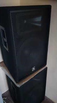 Jbl jrx215 + Crown XLS1500 sound test