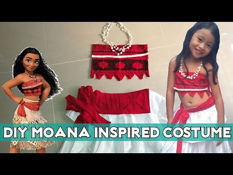 DIY Moana Inspired Costume