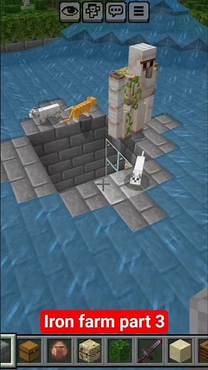 Minecraft Iron Farm Part 3 – Automatic Iron Collection System!