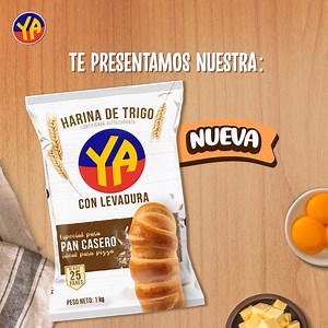 523K views · 145 reactions | Preparar pan en casa nunca fue tan fácil, como con la nueva Harina YA CON LEVADURA. Encuéntralo en los principales autoservicios del país y #YAHazloRealidad.  #YAHazloSimple | Ya | Facebook