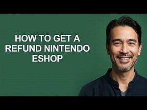 How To Get A Refund Nintendo Eshop - KevinHowTo