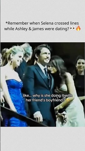 Remember when Selena crossed lines while Ashley & James were dating? 👀🔥#SelenaGomez #PopCulture