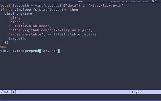 从0开始配置基于lua的neovim (lazy.nvim重制版)