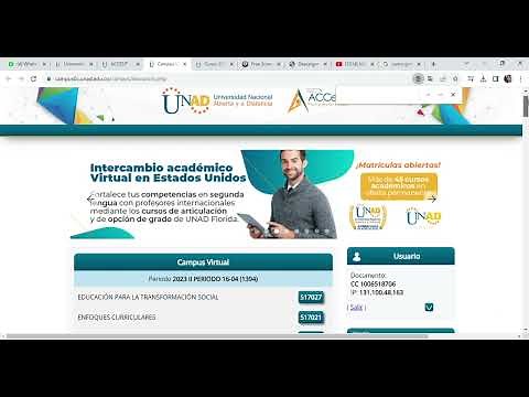 EXPLICACIÒN MANEJO CAMPUS VIRTUAL UNAD- Universidad Nacional Abierta y a Distancia-UNAD