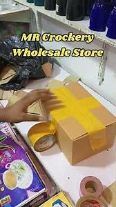 Satisfying Ceramic Mug Packing | How To Pack Cups Safely For Shipping #shorts