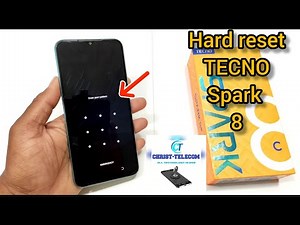 TECNO Spark 8C Hard reset(unlock)/restore Tecno spark 8C facilement