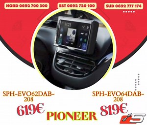 15 reactions |  #PROMO ➡️ AUTORADIO PIONEER SPECIFIQUE PEUGEOT 208 / 2008 SPH-EVO62DAB-208 A 619€ SPH-EVO64DAB-208 A 819€ 헣헔헬헔헕헟험 헖헕헫ퟰ SECURYCARS ST DENIS 0692 700 300 SECURYCARS ST ANDRÉ 0692 720 100 SECURYCARS ST LOUIS 0692 777 174 | Securycars | Facebook