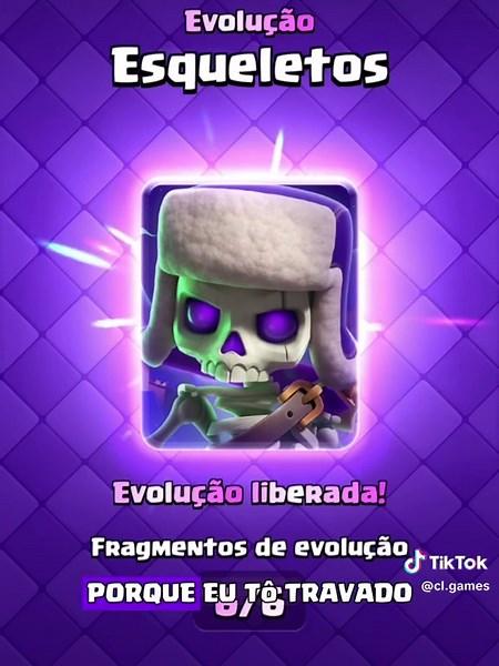 EVOLUÇÃO NOVA !! 🏆 #clashroyale#clashroyalememes