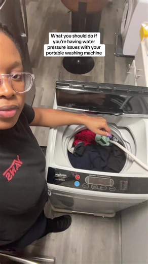If you’re having connective issues with your portable washing machine, this is what you should do #washingmachine