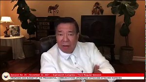 81K views · 921 reactions | Senators censured on Monday an official of a printing office attached to the Presidential Communications Operations Office (PCOO) for “drinking alcohol” while virtually attending the plenary debates on the agency’s budget. Video by SENATE OF THE PHILIPPINES | INQUIRER.net | Facebook