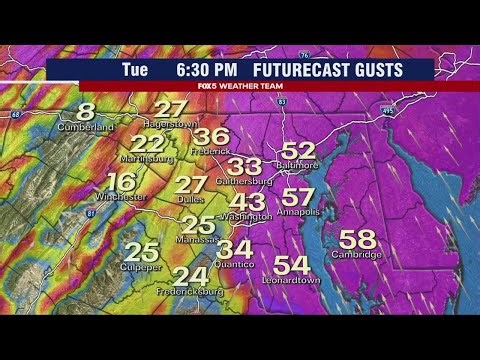 DC Weather: Heavy rain, flooding, gusty winds hit DMV