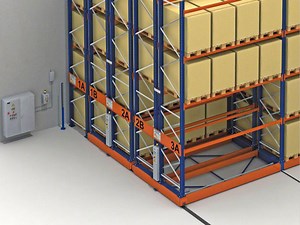 [Hot Item] Factory Price Heavy Duty Automatic Warehouse Storage Pallet Rack Mobile Racking System