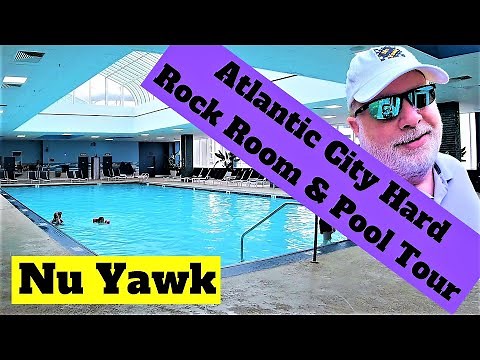 🟡 Atlantic City | Hard Rock Hotel & Casino South Tower Room & Pool Tour! The Sleep & Swim Video!