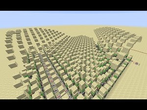 Piston Sandwave in Minecraft Snapshot 14w18a