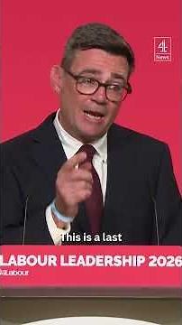 'This is our last chance to change', Burnham tells Labour Party