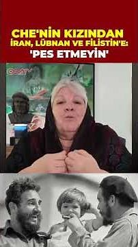 Aleida Guevara, daughter of Che Guevara, reacts to the violence perpetrated by the US and Israel ...