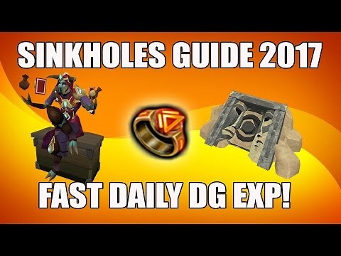 [Runescape 3] Ultimate Sinkholes Guide 2017 | Dungeoneering D&D | Fast daily DG exp