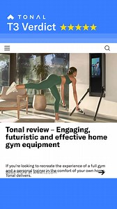 "Engaging, futuristic and effective home gym equipment Tonal's all-in-one solution gives you the power to do virtually everything you’d be able to do in a gym" | Tonal
