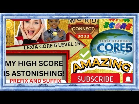 Lexia core5 level 15 prefix and suffix English reading and writing