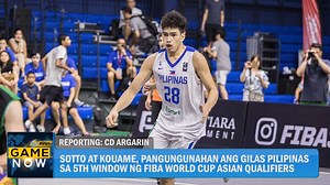 3.3K views · 23 reactions | Sotto at Kouame, pangungunahan ang Gilas Pilipinas sa 5th Window ng FIBA World Cup Asian Qualifiers | DZRH News Television | Facebook