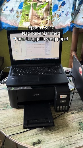 Epson L3210: Paano Tanggalin ang Paper Jam