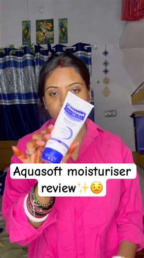 Aquasoft😍#getreadywithme#moisturizer#review#youtubeshorts#shorts#ytshorts#viral#trendingshorts
