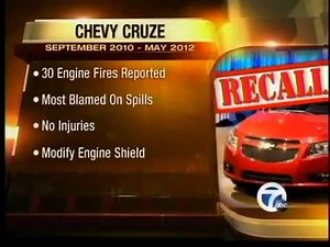 Chevy Cruze recall