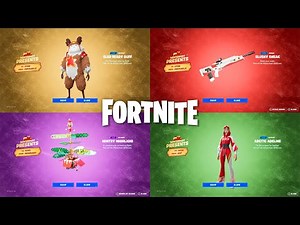 All Fortnite Winterfest 2022 PRESENTS Opened! (Free Guff Skin)