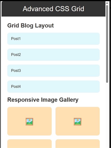 This CSS Grid Hack Changes Everything! 🤯🔥 تقنية جريد احترافية هتغير شكل موقعك 💡 🎯 Master Advanced CSS Grid in seconds! Discover the power of auto-fit, auto-fill, and grid-template-areas — for clean, responsive layouts 🚀 💡 No JavaScript. Just smart CSS 🔥 تعلّم تقنيات CSS Grid المتقدمة في ثواني! افهم الفرق بين auto-fit و auto-fill، ونظّم العناصر باستخدام grid-template-areas باحتراف 💻 ⚙️ من غير جافاسكريبت — بس CSS ذكي #AdvancedCSS #CSSGrid #FrontendTips #WebDesign #ResponsiveLayout #HTMLCSS