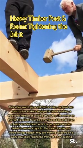 Heavy Timber Post & Beam: Tightening the Joint