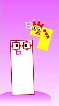 Numberblocks Band Retro 1 - 20 remix #shorts