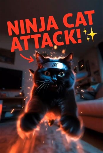 This Ninja Cat's Secret Mission Will Make You LOL! 😹🥷 (Epic Fails & Wins)" #NinjaCat #CatNinja
