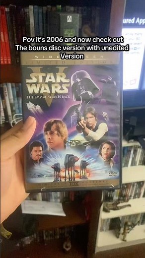 Star Wars the empire strikes back dvd 2006 #youtubeshorts #starwars #theempirestrikesback
