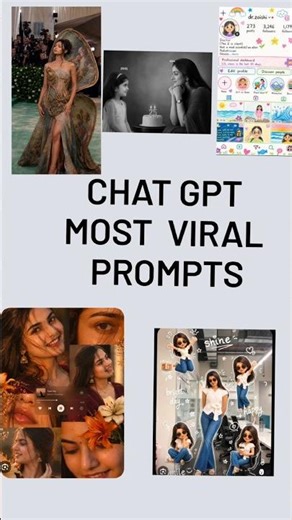 Trending viral chatgpt ai photos with prompt ||trending video #chatgpt #prompt