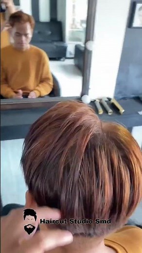 Golden brown hair color for men #shorts #videoshort