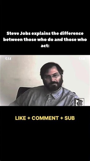 You gotta be willing to crash and burn #stevejobs #shortsfeed #motivation #archives #subscribe #fyp