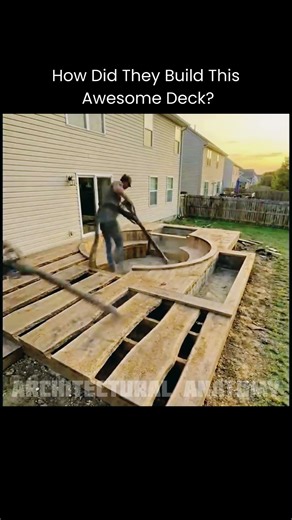 How Did They Build This Awesome Deck? #ytshorts #architecturalanatomy