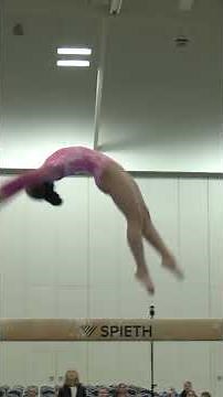 Hezly Rivera Slow Motion Balance Beam Highlights 2026 Winter Cup Senior Women Gymnastics #shorts