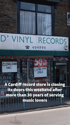 A Cardiff record store is closing its doors this weekend after more than 30 years of serving music lovers. D'Vinyl in Roath has built a reputation stretching well beyond the city, attracting visitors from all over the globe with its vast collection of vinyl records, CDs, DVDs, and music memorabilia. Owner Steve Collins, who has spent decades curating the shop's impressive collection, will be saying goodbye to the business that became a staple for local music fans. | WalesOnline
