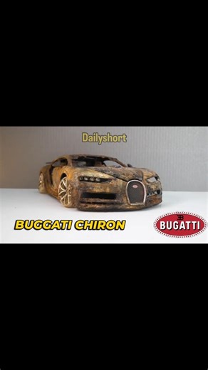 Restoring a $3,000,000 Legend: Bugatti Chiron 🛠️💎 #restoration #bugatti