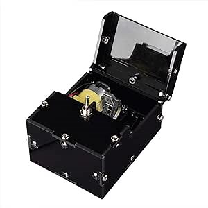 Useless Toy Box, Mini Funny Toy Turns Itself Off Useless Box Leave Me Alone Machine for Birthday and Party Gift Toy Game, 5.12 x 3.15 x 3.54inch