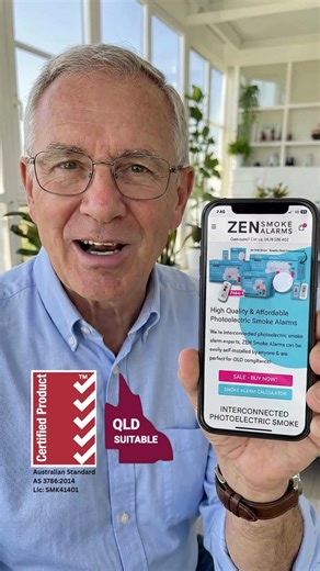 ⚠️ QLD smoke alarm laws are changing at the end of this year — are you ready? If your smoke alarms aren’t compliant, it could cost you more than just a fine or void insurance. Many homes still have outdated or non-interconnected alarms… and that puts families at risk. ✅ ZEN Smoke Alarms make it EASY! ✨ They come already wirelessly interconnected — no Wi-Fi, no apps, no tech headaches. 🙌 Self-install in minutes, no electrician, no expensive trades. 🎁 Plus, our bundle packs include a FREE remote