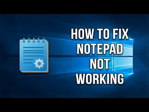 How To Fix Notepad Not Opening or Working in Windows 11