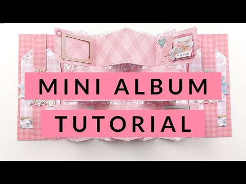 Mini Album Tutorial - Multi Accordion Folds