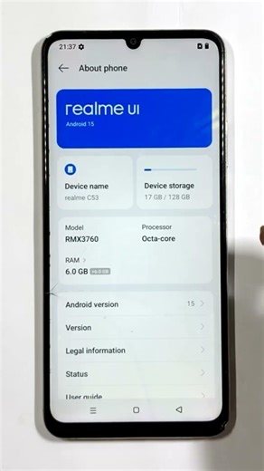 how to developer options realme c53 #enabledeveloperoptions #smartphone #mobilephone