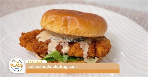 Alabama White Fried Chicken Sandwiches by Smith's Chef Jeff Jackson
