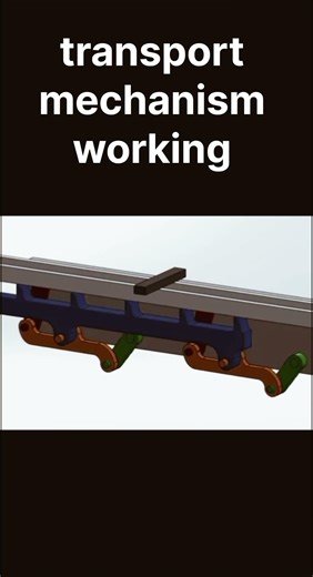 transport mechanism working animation (3d) 🔥 #viral